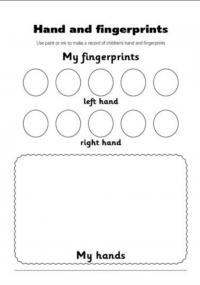 DIY fingerprints